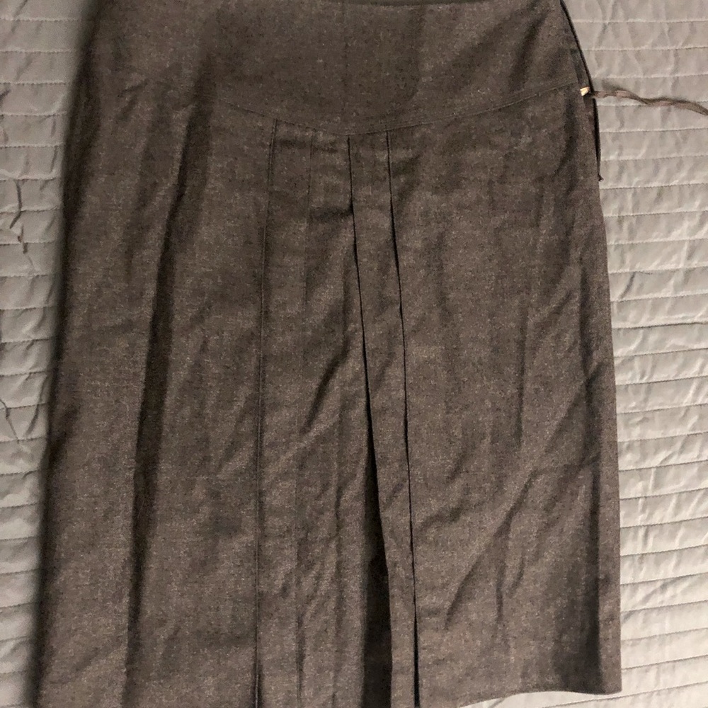 Burberry pleated skirt